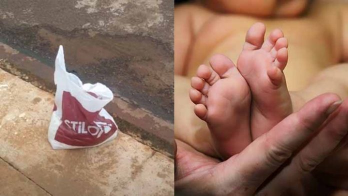 Mujer estéril encuentra a bebé abandonado en una bolsa