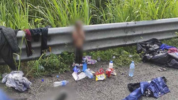 Aparece madre de niño hondureño encontrado en carretera de Veracruz, pide le entreguen a su bebé