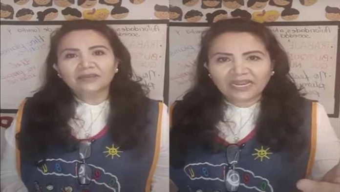 En un video maestra llama “burros” a quienes pasaron con 6 las clases en línea