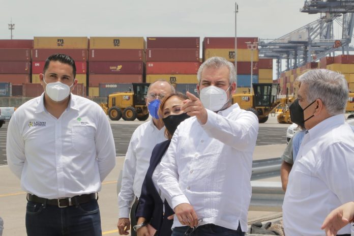 Vamos a consolidar a Lázaro Cárdenas como puerto estratégico para el T-MEC: Bedolla