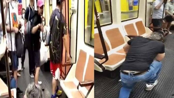 Enfermero queda ciego de un ojo al solicitar a pasajero del metro de Madrid que usara cubrebocas