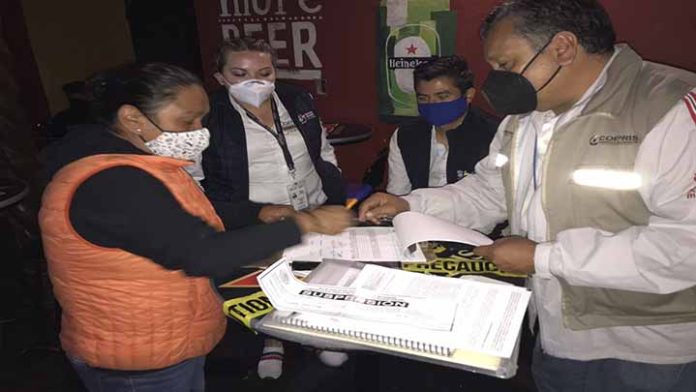 Vuelven las suspensiones a establecimientos por no acatar medidas sanitarias