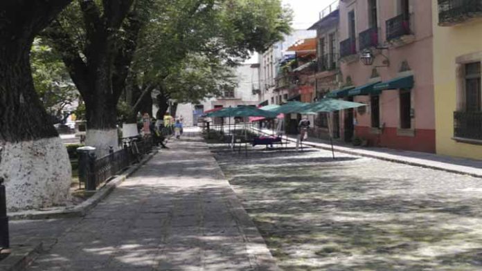 Cinco establecimientos retiraron su inmobiliario del jardín de Las Rosas