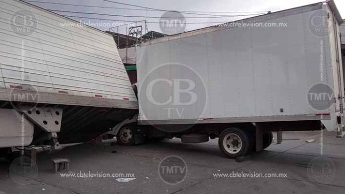 Casi se mata en el de Abastos de Morelia