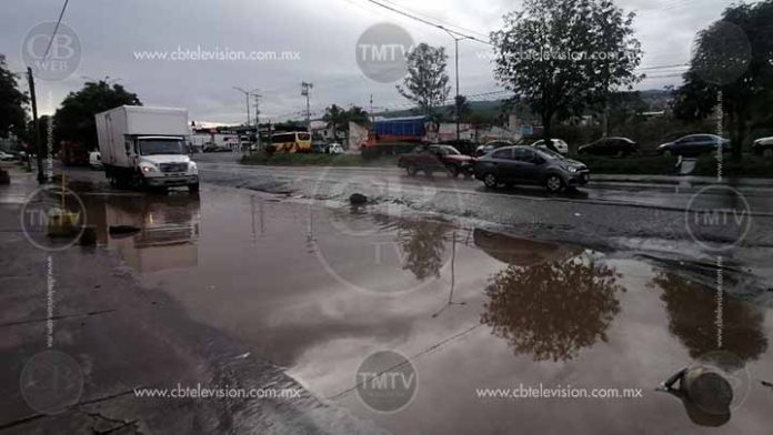 Al olvido las vialidades al poniente de Morelia