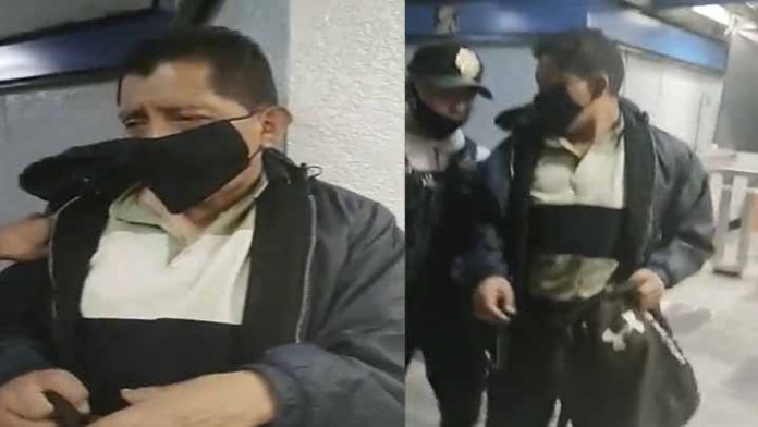Joven exhibe a sujeto que la tocó mientras viajaban en el metro