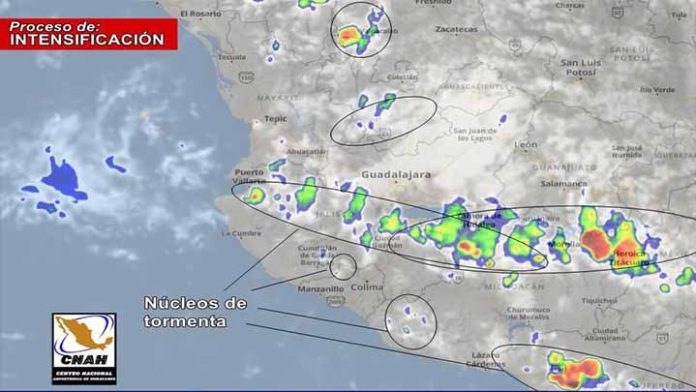 Pronostican lluvia fuerte en Michoacán durante las siguientes horas