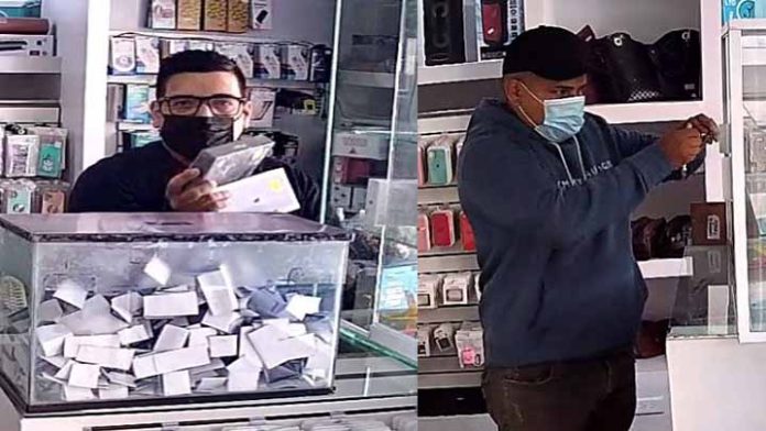 Atracan negocio de celulares en Puruándiro; se ofrece recompensa por el paradero de los responsables