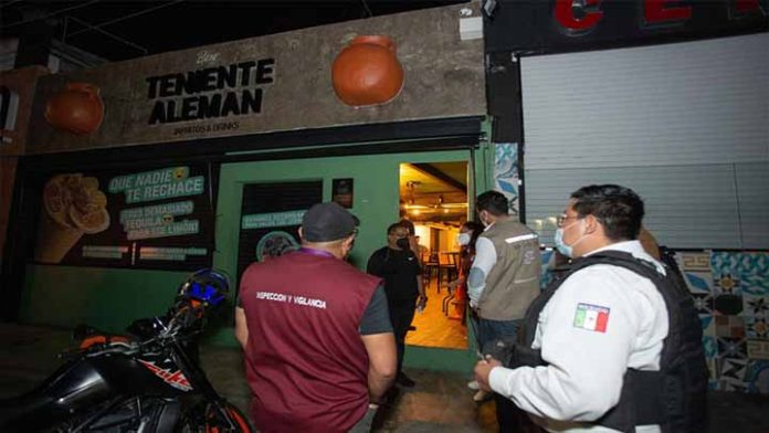 Morelia realizó dos clausuras por no seguir protocolo de prevención contra Covid-19