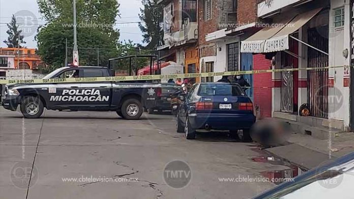 Asesinan a balazos a un joven atrás de la Terminal de Autobuses de Morelia