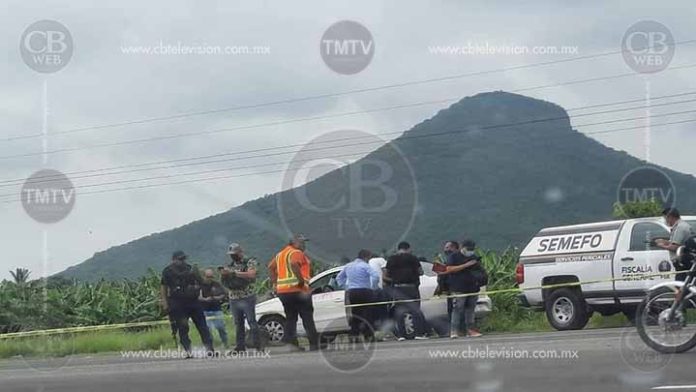 Lo asesinan en la carretera Apatzingán-Cuatro Caminos