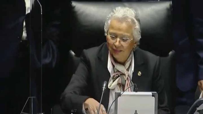 Olga Sánchez Cordero asegura que uno de sus propósitos es sacar adelante las reformas de AMLO