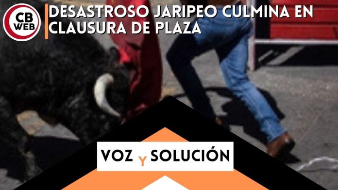 Cierran plaza en Puruandiro después de los destrozos del jaripeo pasado.
