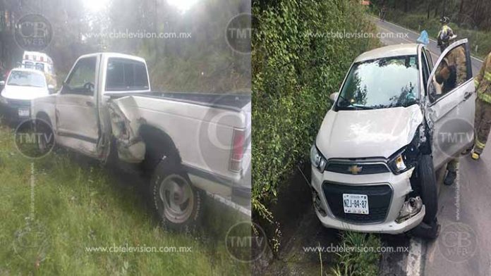 Chocan dos autos en El Zapote y deja un herido