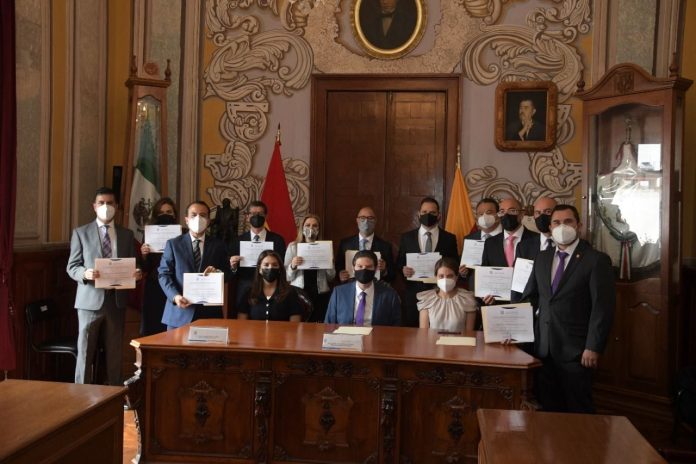 Rinden protesta Secretario y Tesorero del ayuntamiento de Morelia