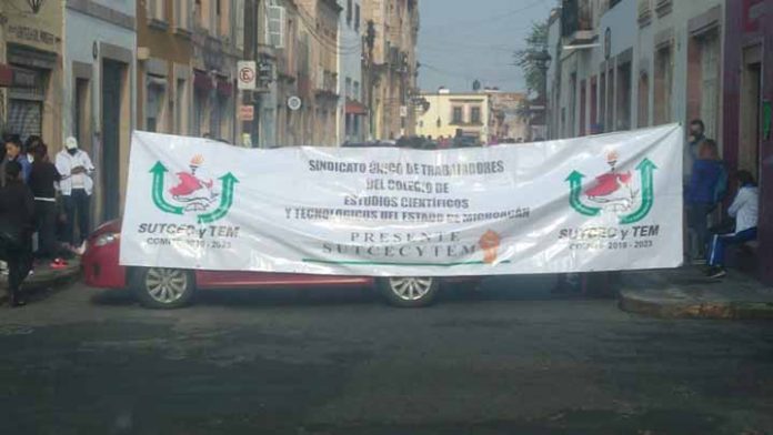 Pagan quincenas de agosto a Cecytem, pero falta septiembre