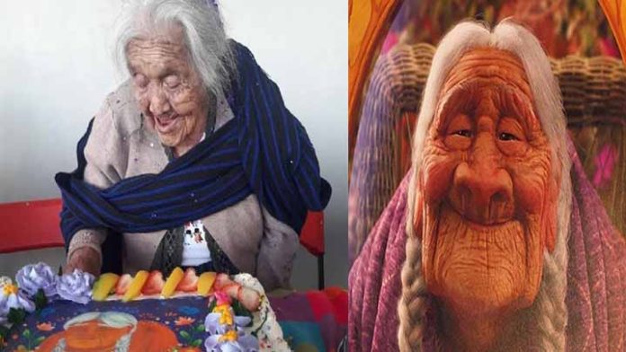 La original 'Mamá Coco' celebró 108 años con un gran pastel