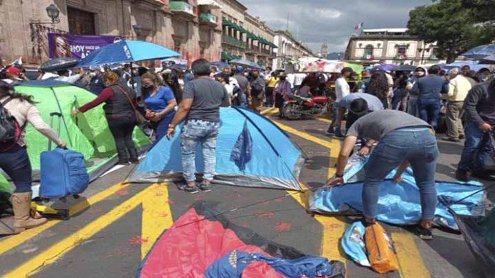 Maestros tomarán Palacio de Justicia en Morelia el próximo viernes