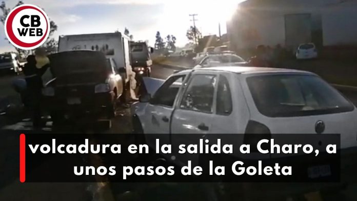 Está mañana, se registró un accidente donde se vio involucrado