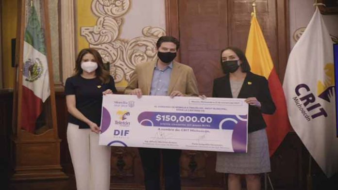 Se suma Gobierno de Morelia a colecta Teletón 2021