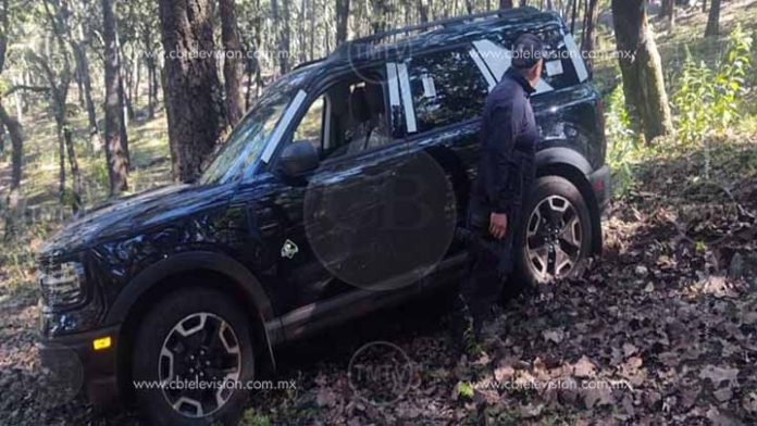 Aseguran otro vehículo que fue sustraído de nodriza en Churintzio