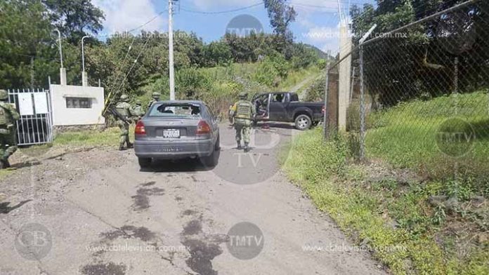 “Topón” entre sicarios deja un muerto en Uruapan