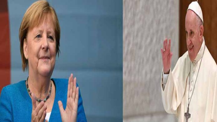 Angela Merkel se quiere despedir del Papa Francisco en persona