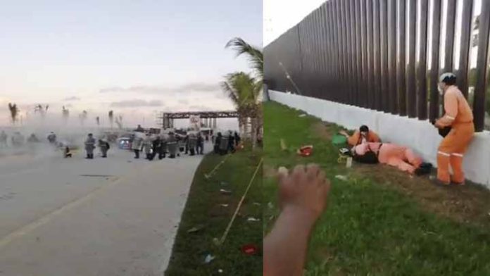“Voy a perder mi ojo”, agreden a trabajador de refinería “Dos Bocas”