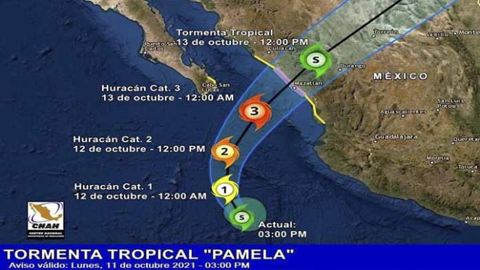 Pamela traerá lluvias dispersas en Michoacán