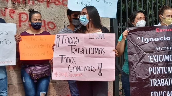 Escuelas primarias afirman estar listas para regresar a clases, pero exigen que se les pague