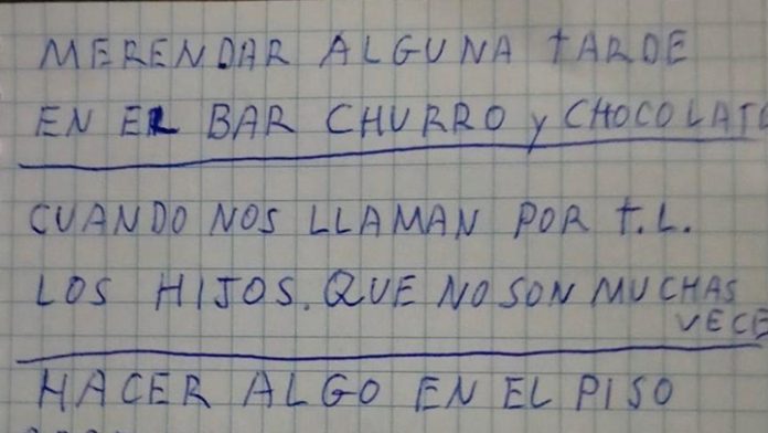 Lista de deseos de abuelito conmueve las redes sociales