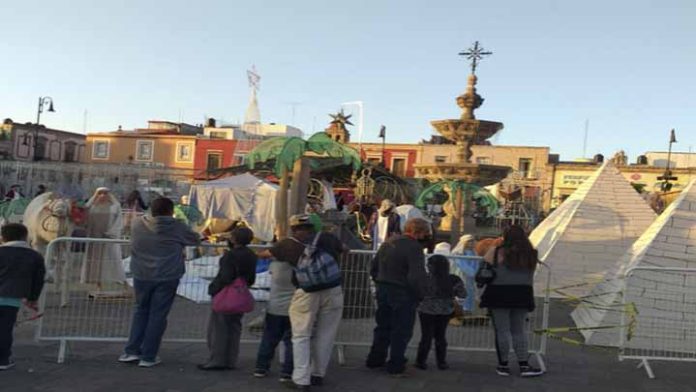 Sigue sin concluir, nacimiento monumental en la plaza Valladolid