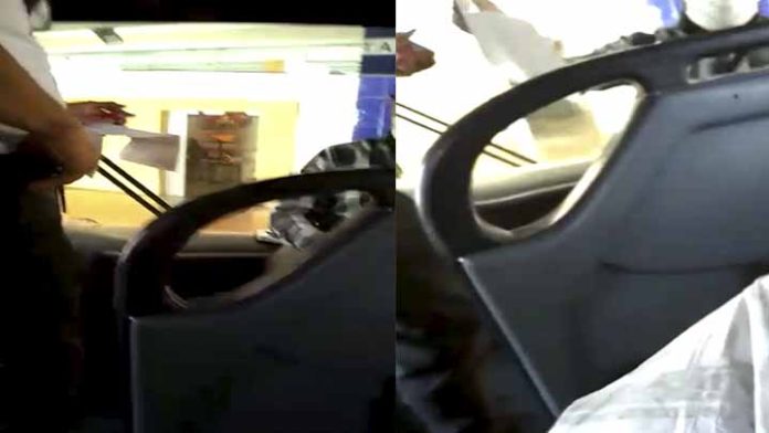 Mujer denuncia haber sufrido accidente en autobús y no se hacen responsable de sus gastos médicos