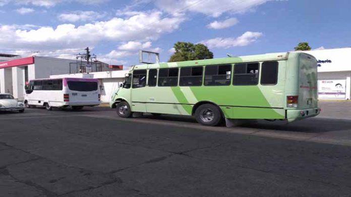 Transporte público recupera 50% de pasaje