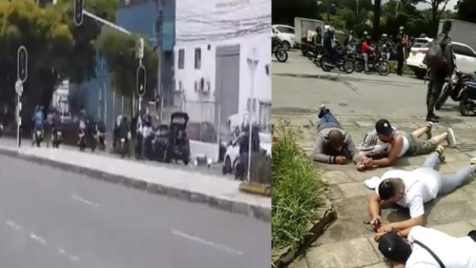 Asalto al estilo de “La Casa de Papel” termina frustrado y con 11 detenidos