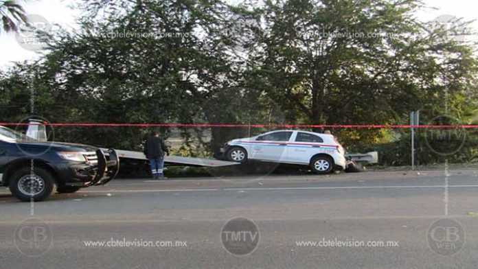 Taxi atropella y mata a peatón en Zamora