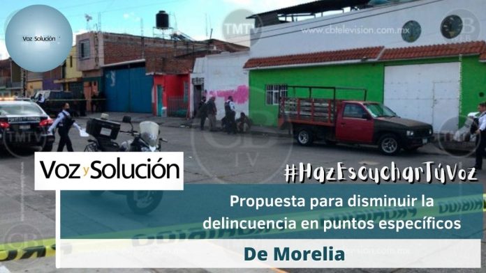 Propuesta para disminuir la delincuencia en puntos específicos