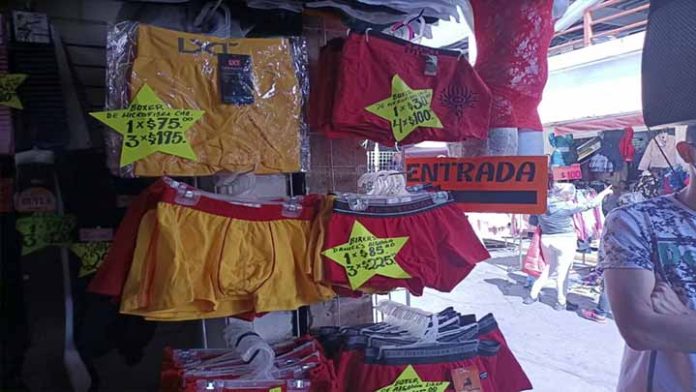 A la alza venta de calzones para conseguir el amor y dinero