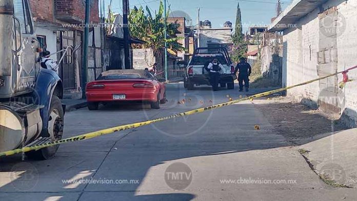 Balean a una persona en la Primo Tapia Oriente