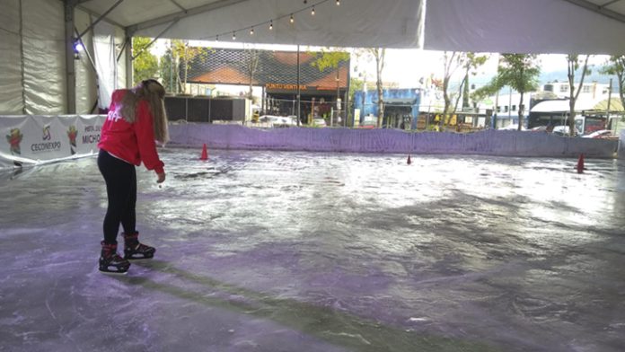 ¡Es hoy! ¡Es hoy¡ se inaugura la pista de hielo en Morelia