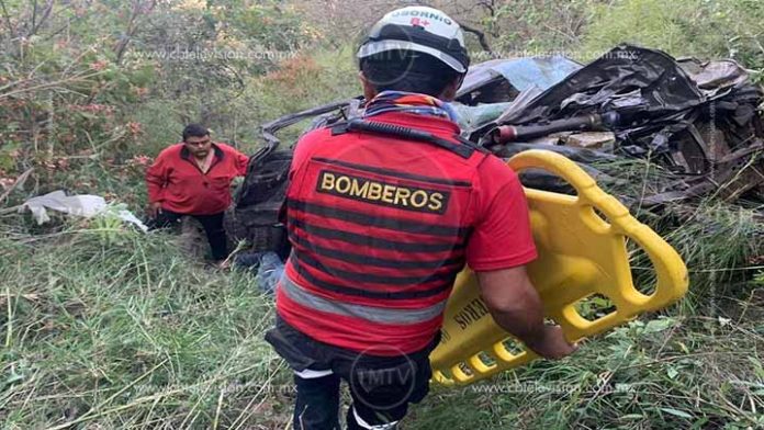 Se mata al caer a un barranco de 600 metros en Zitácuaro