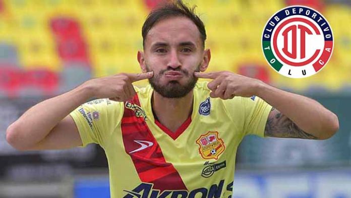 Toluca hace oficial la llegada de Carlos Guzmán proveniente de Canarios