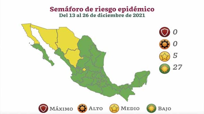 Michoacán se mantiene en verde en el semáforo epidemiológico nacional