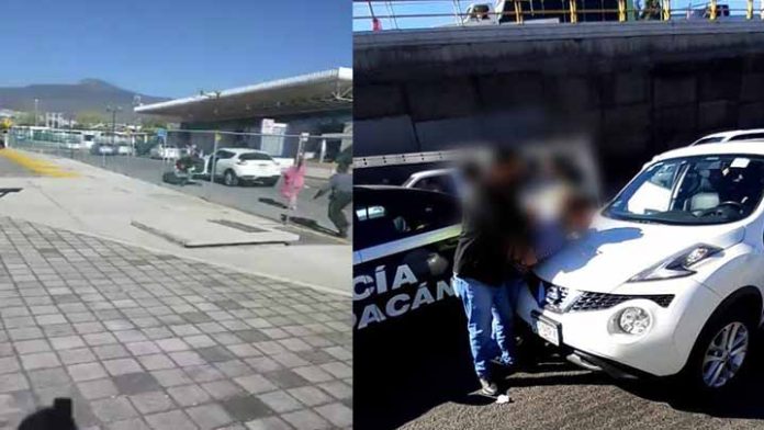 Arrestan a conductor que atropelló a policía en la Terminal de Autobuses de Morelia