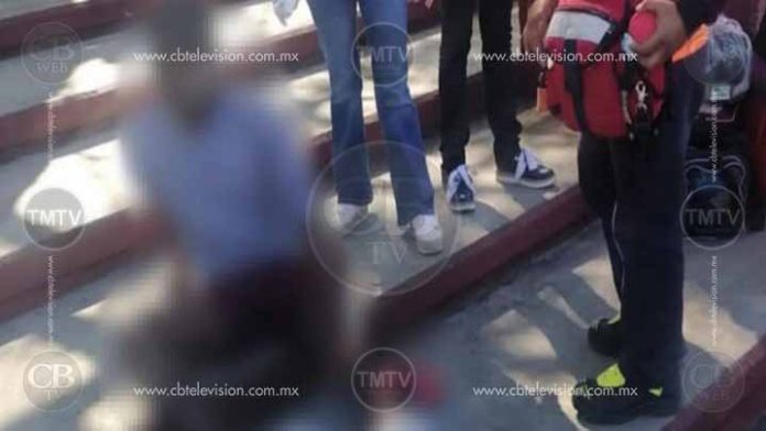 En pleno centro de Morelia balean a un Haitiano para robarlo