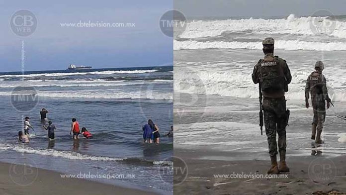 Mar arrastra a dos hermanitos, el niño de 11 fue encontrado muerto, aún buscan a la niña de 8 años