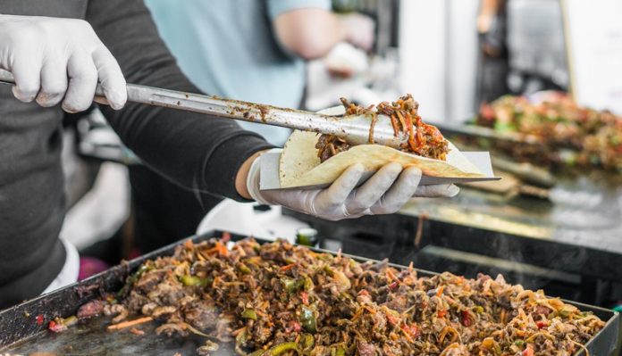 Así se ven los puestos de tacos en México desde el espacio