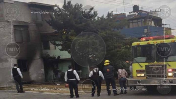 Se incendia colchón y destruye vivienda