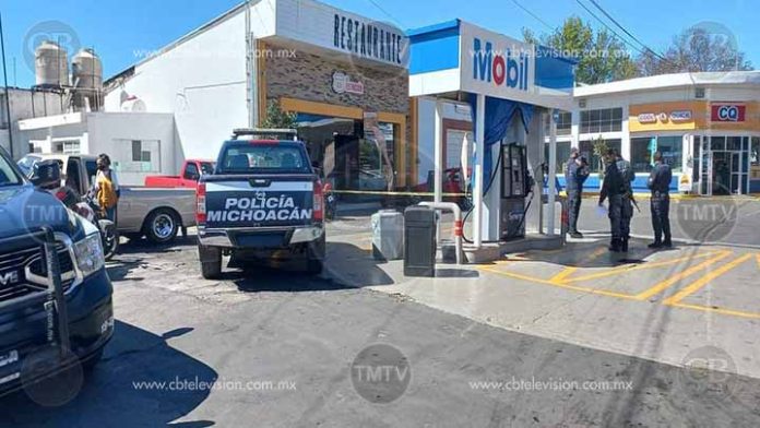 Roba gasolinera y al querer huir, sicarios lo ejecutan