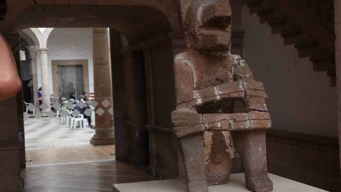 Pieza arqueológica originaria de Tacámbaro fue recuperada por las autoridades del INAH